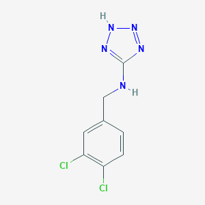 molecular formula C8H7Cl2N5 B315136 N-(3,4-dichlorobenzyl)-1H-tetrazol-5-amine 