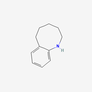 molecular formula C11H15N B3151457 1,2,3,4,5,6-Hexahydrobenzo[B]azocine CAS No. 7124-93-8