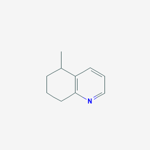 molecular formula C10H13N B3151492 5-Methyl-5,6,7,8-tetrahydroquinoline CAS No. 71350-31-7