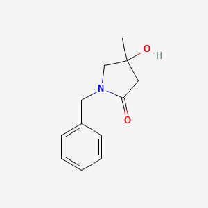 1-Benzyl-4-hydroxy-4-methylpyrrolidin-2-one