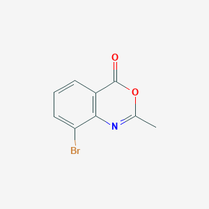 molecular formula C9H6BrNO2 B3151536 8-Bromo-2-methyl-4H-benzo[d][1,3]oxazin-4-one CAS No. 71478-56-3