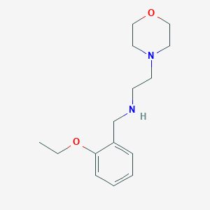 molecular formula C15H24N2O2 B315155 N-[(2-ethoxyphenyl)methyl]-2-(4-morpholinyl)ethanamine 