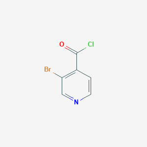 molecular formula C6H3BrClNO B3151568 3-溴吡啶-4-甲酰氯 CAS No. 71541-33-8