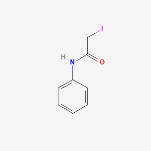 molecular formula C8H8INO B3151720 2-Iodo-N-phenylacetamide CAS No. 7212-28-4