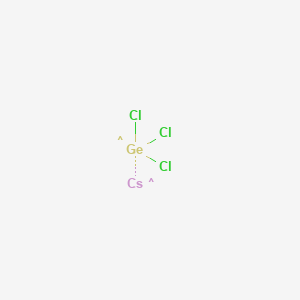 molecular formula Cl3CsGe B3151724 三氯锗酸铯 CAS No. 72128-24-6