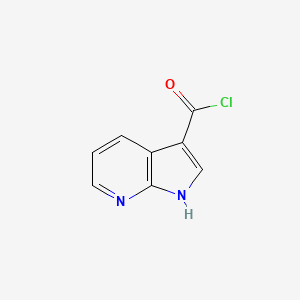 1H-pyrrolo[2,3-b]pyridine-3-carbonyl chloride
