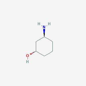 molecular formula C6H13NO B3151756 (1S,3S)-3-Aminocyclohexanol CAS No. 721884-81-7