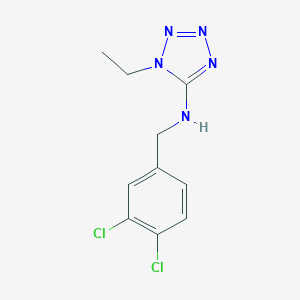 molecular formula C10H11Cl2N5 B315176 N-(3,4-dichlorobenzyl)-1-ethyl-1H-tetrazol-5-amine 
