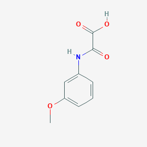 [(3-Methoxyphenyl)carbamoyl]formic acid