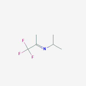 molecular formula C6H10F3N B3151876 2-异丙基亚氨基-1,1,1-三氟丙烷 CAS No. 723294-90-4