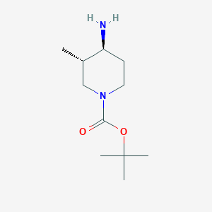 (3S,4S)-4-amino-3-methyl-piperidine-1-carboxylic acid tert-butyl ester