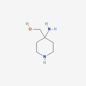 (4-Aminopiperidin-4-yl)methanol