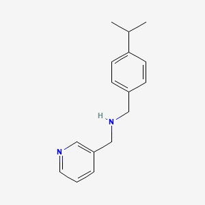 molecular formula C16H20N2 B3151973 (4-Isopropylbenzyl)(pyridin-3-ylmethyl)amine CAS No. 725226-26-6