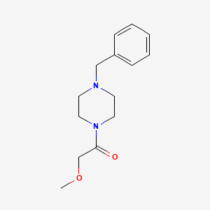 1-(4-Benzylpiperazin-1-yl)-2-methoxyethanone