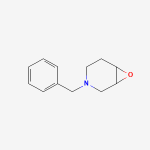 molecular formula C12H15NO B3152020 3-苄基-7-氧杂-3-氮杂双环[4.1.0]庚烷 CAS No. 725715-12-8