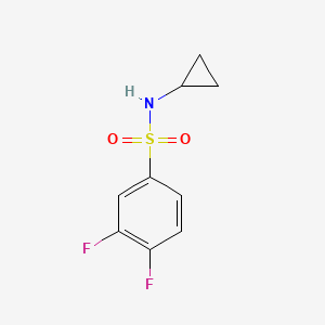 N-cyclopropyl-3,4-difluorobenzenesulfonamide
