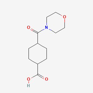 (1r,4r)-4-(Morpholine-4-carbonyl)cyclohexanecarboxylic acid