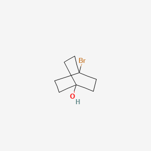 molecular formula C8H13BrO B3152167 4-Bromobicyclo[2.2.2]octan-1-ol CAS No. 72948-88-0