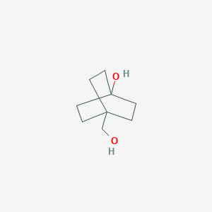 molecular formula C9H16O2 B3152172 4-(Hydroxymethyl)bicyclo[2.2.2]octan-1-ol CAS No. 72948-89-1