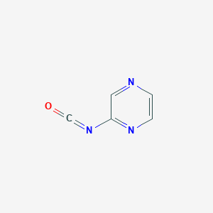 Pyrazine, 2-isocyanato-
