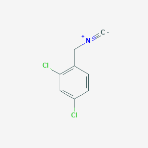 molecular formula C8H5Cl2N B3152221 2,4-Dichloro-1-(isocyanomethyl)benzene CAS No. 730964-58-6