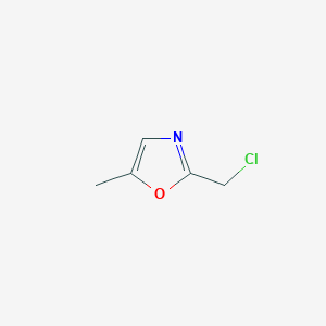 B3152250 2-(Chloromethyl)-5-methyl-1,3-oxazole CAS No. 731851-14-2