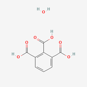 molecular formula C9H8O7 B3152258 1,2,3-Benzenetricarboxylic acid hydrate CAS No. 732304-21-1