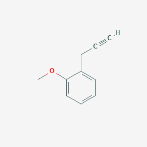 molecular formula C10H10O B3152265 1-Methoxy-2-(prop-2-yn-1-yl)benzene CAS No. 73234-87-4