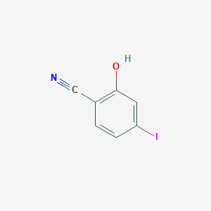 molecular formula C7H4INO B3152279 2-Hydroxy-4-iodobenzonitrile CAS No. 73289-81-3