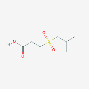 3-(2-Methylpropanesulfonyl)propanoic acid