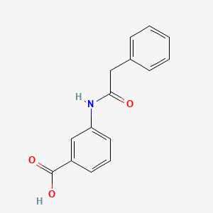 molecular formula C15H13NO3 B3152395 3-[(苯乙酰)氨基]苯甲酸 CAS No. 73548-13-7