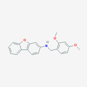 N-dibenzo[b,d]furan-3-yl-N-(2,4-dimethoxybenzyl)amine