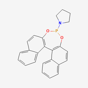 (R)-1-(Dinaphtho[2,1-d:1',2'-f][1,3,2]dioxaphosphepin-4-yl)pyrrolidine