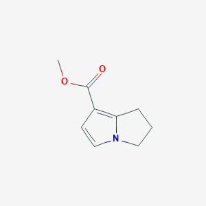 Methyl 2,3-dihydro-1H-pyrrolizine-7-carboxylate