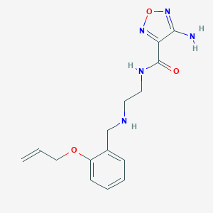 N-(2-{[2-(allyloxy)benzyl]amino}ethyl)-4-amino-1,2,5-oxadiazole-3-carboxamide