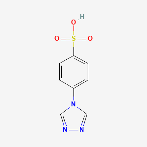 4-(4H-1,2,4-Triazol-4-YL)benzenesulfonic acid