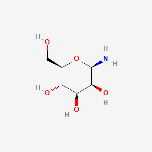molecular formula C6H13NO5 B3152542 Mannosylamine CAS No. 7388-99-0
