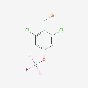 molecular formula C8H4BrCl2F3O B031527 2,6-二氯-4-(三氟甲氧基)苄基溴 CAS No. 886503-08-8