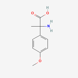 molecular formula C10H13NO3 B3152741 2-氨基-2-(4-甲氧基苯基)丙酸 CAS No. 74279-63-3