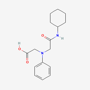[[2-(Cyclohexylamino)-2-oxoethyl](phenyl)amino]-acetic acid