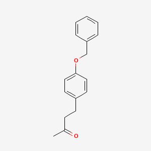 molecular formula C17H18O2 B3152815 4-(4-苄氧基苯基)丁-2-酮 CAS No. 74432-58-9