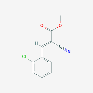 methyl (2E)-3-(2-chlorophenyl)-2-cyanoprop-2-enoate