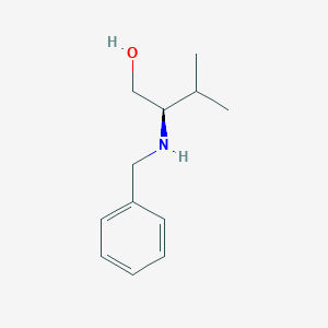 molecular formula C12H19NO B3152878 (R)-2-(Benzylamino)-3-methylbutan-1-ol CAS No. 74571-94-1