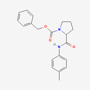 Benzyl 2-(p-tolylcarbamoyl)pyrrolidine-1-carboxylate