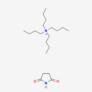 molecular formula C20H40N2O2 B3153018 Tetrabutylammoniumsuccinimide CAS No. 74830-30-1