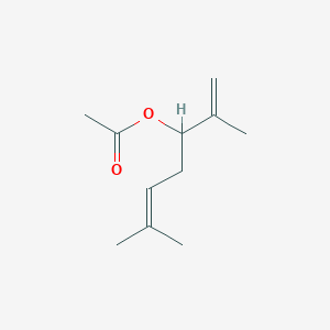 molecular formula C11H18O2 B3153039 2,6-Dimethylhepta-1,5-dien-3-yl acetate CAS No. 74902-74-2