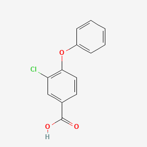 molecular formula C13H9ClO3 B3153047 3-氯-4-苯氧基苯甲酸 CAS No. 74917-55-8