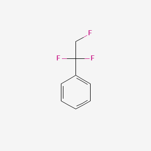 molecular formula C8H7F3 B3153284 (1,1,2-三氟乙基)苯 CAS No. 75600-46-3