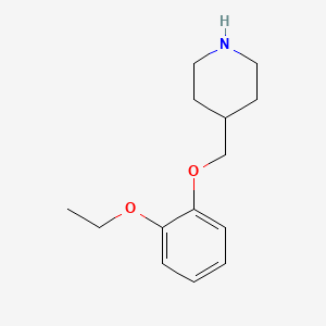 4-[(2-Ethoxyphenoxy)methyl]piperidine