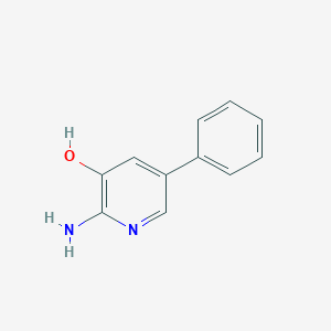 B3153318 2-Amino-5-phenylpyridin-3-ol CAS No. 756520-40-8